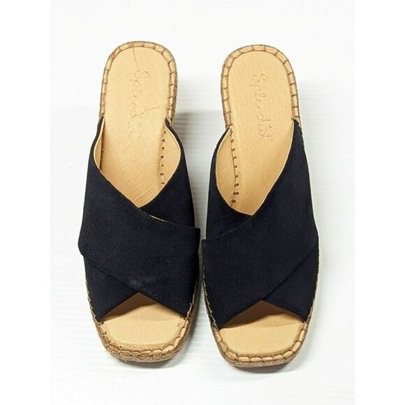 Splendid Women's Britt Square Toe Strap Espadrille Wedge Sandal Size 8 MSRP $150 - Picture 4 of 9